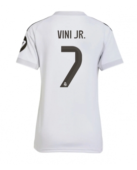 Billige Fotballdrakt Real Madrid Vinicius Junior #7 Replika Hjemmedrakt Dame 2025-26 Kortermet